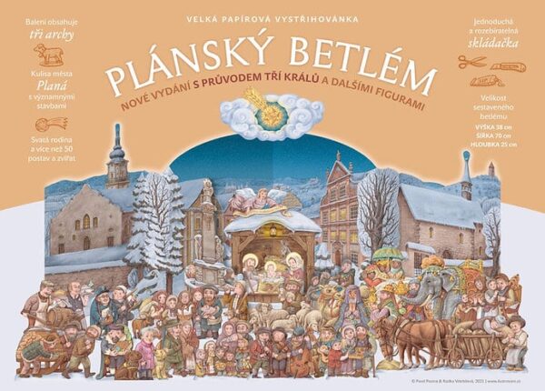 Plánský betlém - titulní strana